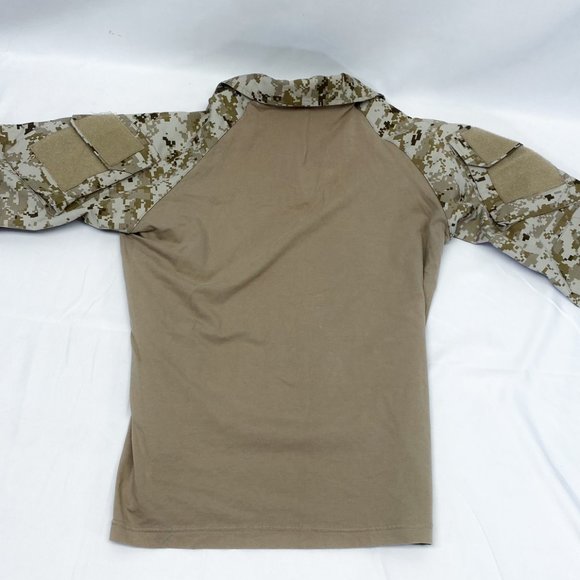 Mens Military Camo Bodysuit Shirt Official Serviceman On Duty Long Sleeve Top - Picture 7 of 13